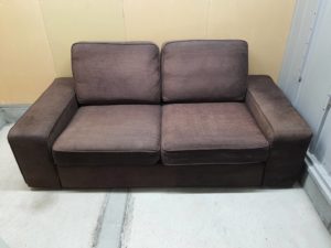 IKEAソファー KIVIK シーヴィク 2人掛け オットマン付