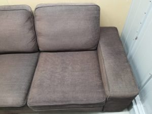 IKEAソファー KIVIK シーヴィク 2人掛け オットマン付