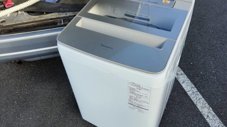 Panasonic縦型洗濯機NA-FA80H5　2017年製